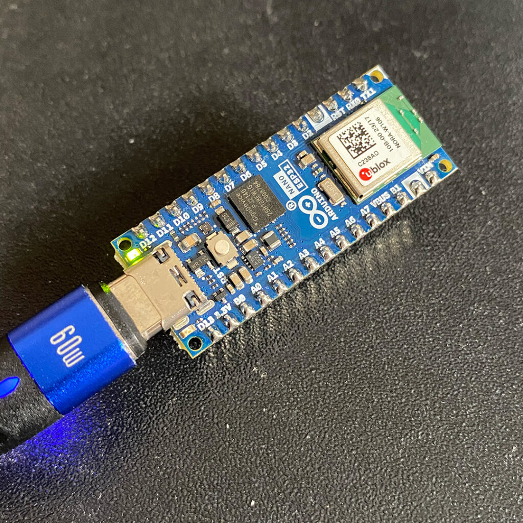 Arduino Nano ESP32 led off