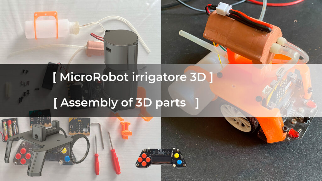 MicroRobot irrigatore 3D